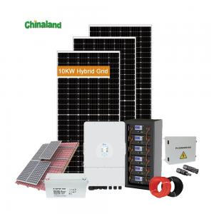 Chinaland 8Kw 10Kw12Kw deye Hybrid Solar System